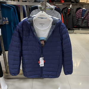 班尼路羽绒服男冬季轻薄保暖无缝连帽羽绒外套男88837595
