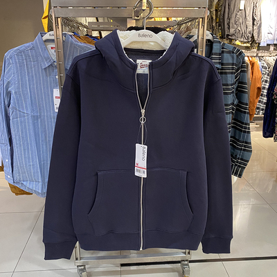 羊羔绒连帽卫衣休闲加厚外套