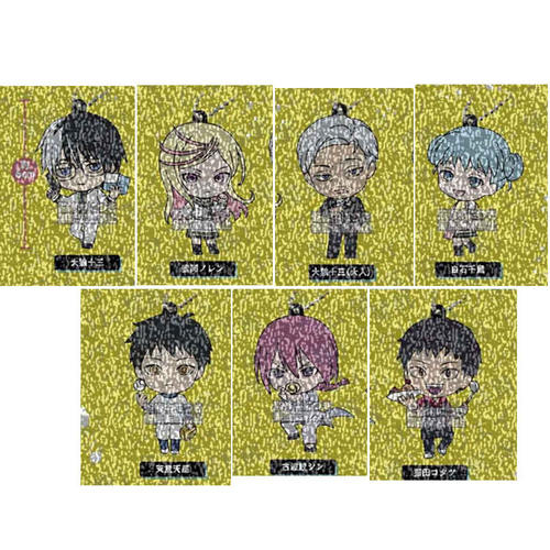 预定  正版 杀手青春 大狼十三 古波鲛信 蜜冈 橡胶挂件 不包邮