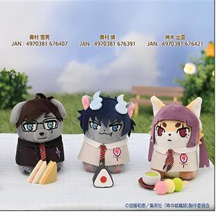预售 青之驱魔师岛根启明结社篇动物福泽吉祥物 毛绒玩偶