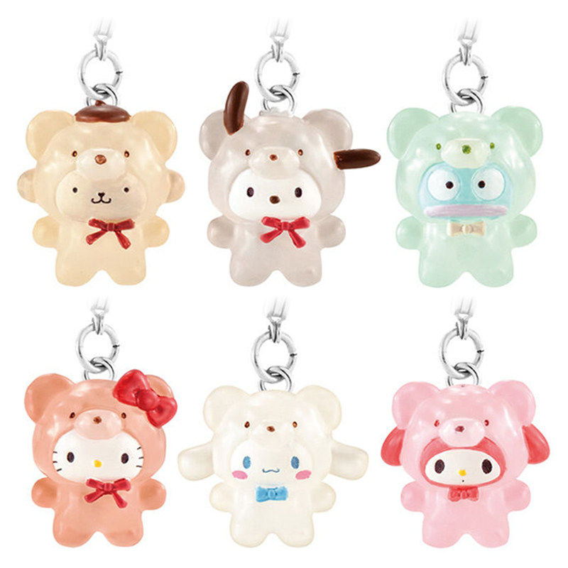 [预售定金] 三丽鸥角色小熊造型标记小挂饰 拿铁咖啡粉到货补邮费,模玩/动漫/周边/娃圈三坑/桌游,动漫挂件/文具,淘宝优惠券,粉丝福利购,淘宝优惠卷