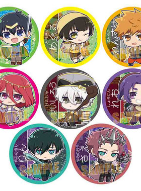 预售BH 蓝色监狱 蓝锁 Q版角色扮演吧唧徽章 RPG ver 周边