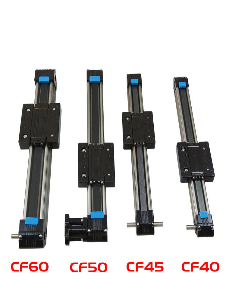 40|45|50|60 동기식 벨트 선형 슬라이드 XYZ 갠트리 모듈 고속 무음 길이 맞춤형 가이드 레일