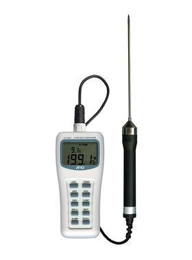 日本进口AND爱安德防水型中心温度计AD-5604C工厂低价