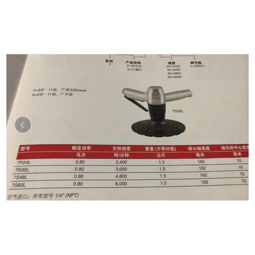 英格索兰工业打磨机7S60L