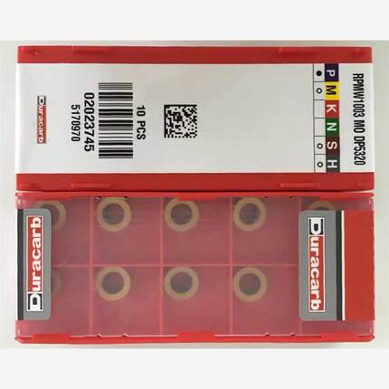 RPMW1003MO DP5320  杜龙卡浦铣刀片 Duracard