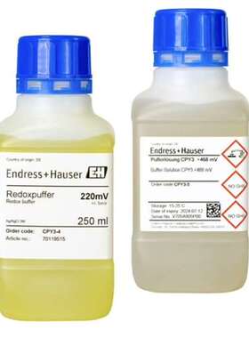 E+H  ORP标定液  CPY3-A；CPY3-B原厂OR