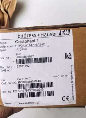 正品E+H   PTP31-A1A17PSAE4C