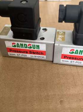 SANDSUN压力开关ST-P03，检测压力6kg，成色