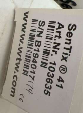 WTW PH酸度复合电极103635SenTix 41