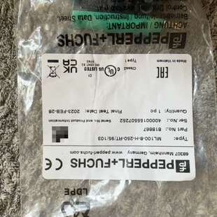 250 正品 倍加福光电传感器ML100