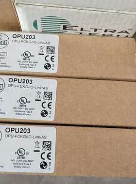 易福门IFM槽型光电OPU203 0PU203 3个