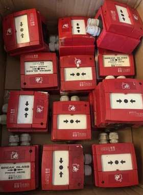 泰科 CP830M火警按钮  WCP6B-RC13SG-T2