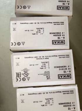 德国威卡WIKA A-10. DE63911压力传感器，