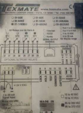 美国TEXMATE泰美特 DI-50EB51 温控器，型号H