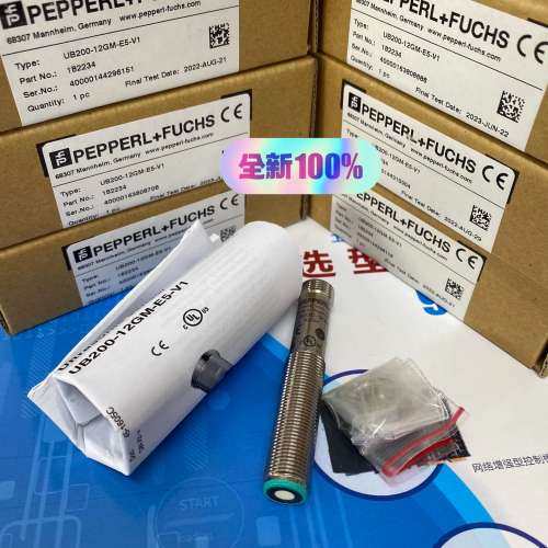 P+F 倍加福 超声波传感器 UB200-12GM-E5-V