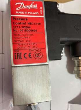 丹佛斯压力开关061B000666可议价