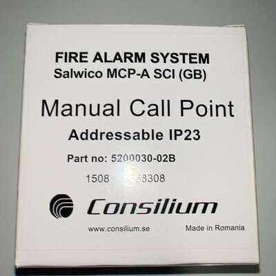Consilium康士廉火警手动报警按钮，型号5200030