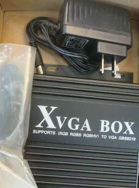 工业视频转换器XVGA BOX，型号GBS8219，支持