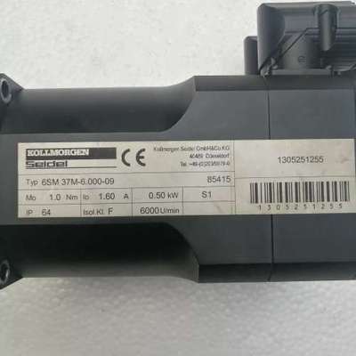 KOLLMORGEN伺服电机6SM 37M-6.000-09