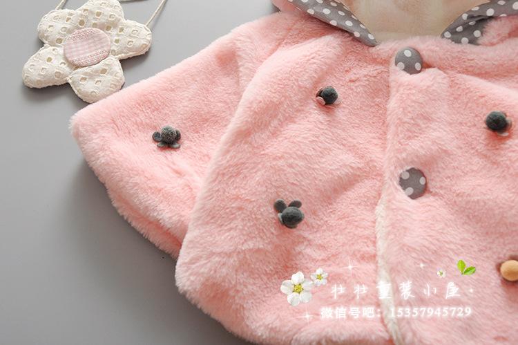 Cape pour fille en laine - Ref 2157254 Image 3