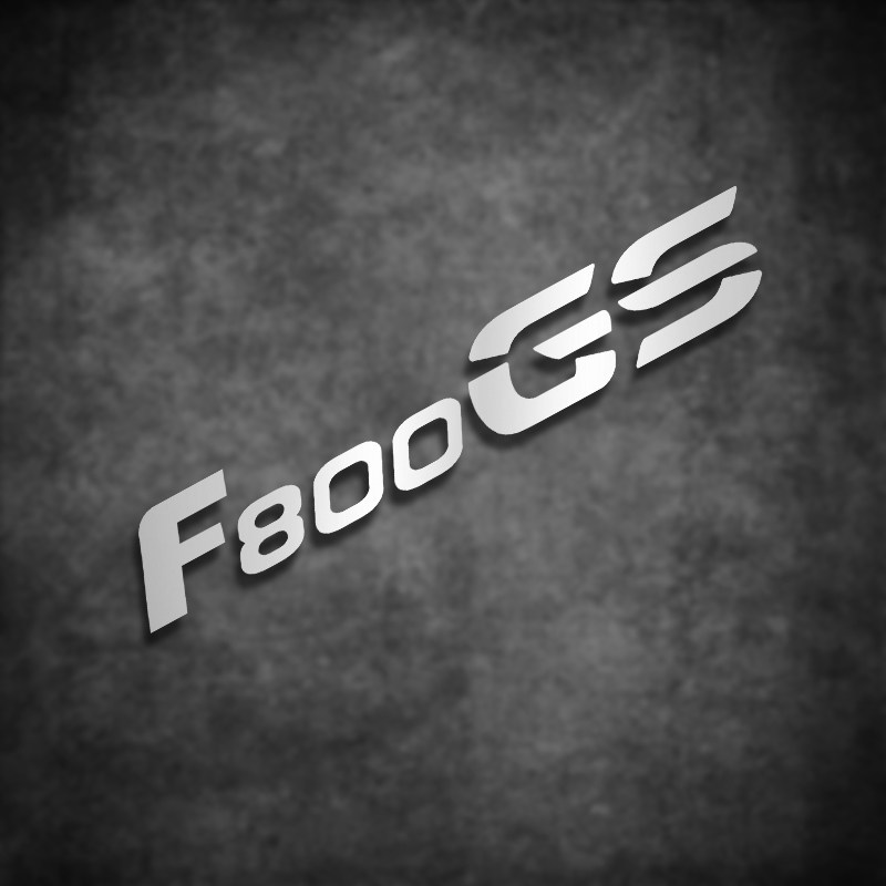 宝马 宝马 F800GS 摩托车改装贴纸 头盔边箱防水反光贴纸 贴花