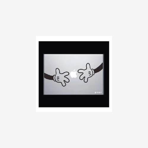 米奇抱抱电脑贴纸MacBo