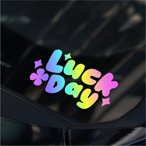 LUCKDAY汽车贴纸车身划