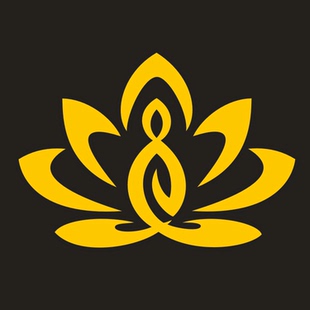 静心莲花车贴个性装饰净心静德善念佛经车身贴后窗贴反光防水防晒