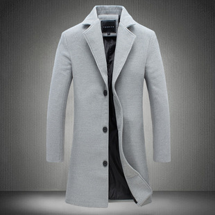 Autumn long Jackets winter Jacket Men for Trench Coat Mens