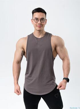 Man gym clothes Men Sleeveless tshirt Crossfit tank top Vest