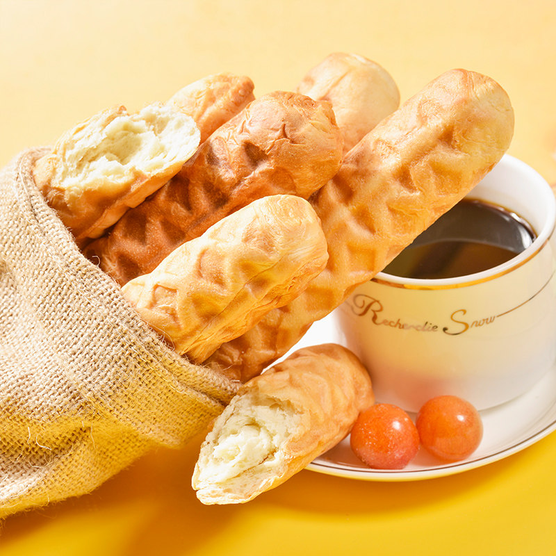 海玉面包夹心手撕棒20根奶香早餐整箱零食学生烘焙糕点小吃华夫棒,零食/坚果/特产,传统西式糕点,淘宝优惠券,粉丝福利购,淘宝优惠卷