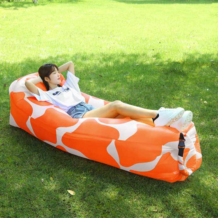 新款直销花纹枕头款充气沙发现货户外便携式懒人空气沙发可折叠充,户外/登山/野营/旅行用品,充气床,淘宝优惠券,粉丝福利购,淘宝优惠卷