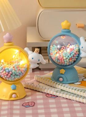 新款直销太空人宇航员小夜灯树脂摆件可爱少女心床头卧室星星灯情