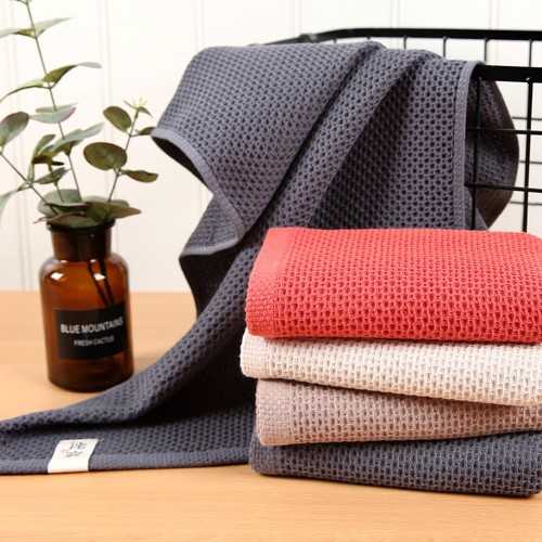 新款直销蜂窝纱布棉毛巾礼品家用毛巾 酒店 洗浴 宾馆毛巾 8