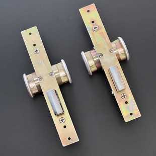 新款直销肯德基门锁有框玻璃门锁麦当劳通用锁芯地弹门地锁双面锁