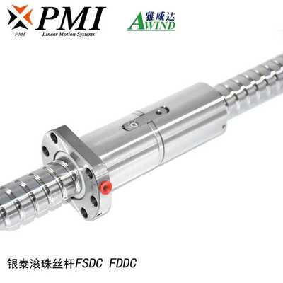 新款直销研磨级滚珠丝杆银泰PMI喷码机精密级螺母FDDC丝杠高高精