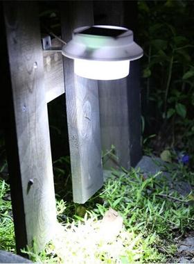 新款直销供应 白色圆形篱笆灯 AK-5043 屋檐灯 栅栏灯