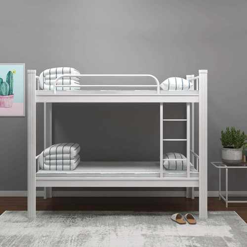 新款直销上下铺双层铁架床 学校学生公寓高低床 员工宿舍上下铺钢