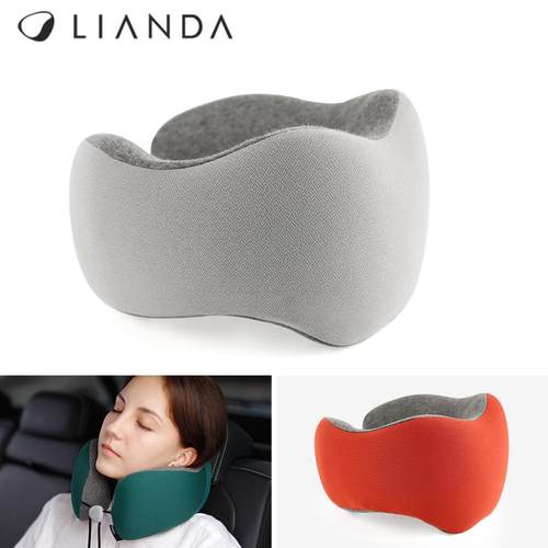 新款直销跨境热卖礼品 飞机旅行颈枕记忆棉慢回弹U形护颈枕枕头 u
