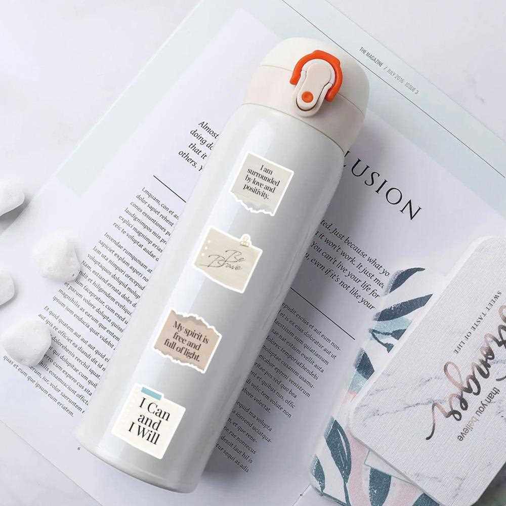 新款直销80张励志文言贴纸个性装饰手机电脑滑板车旅行箱汽车DIY