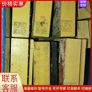 议价赛米控SKiiP系列模块，型号有SKiiP 22NAB12T可维修