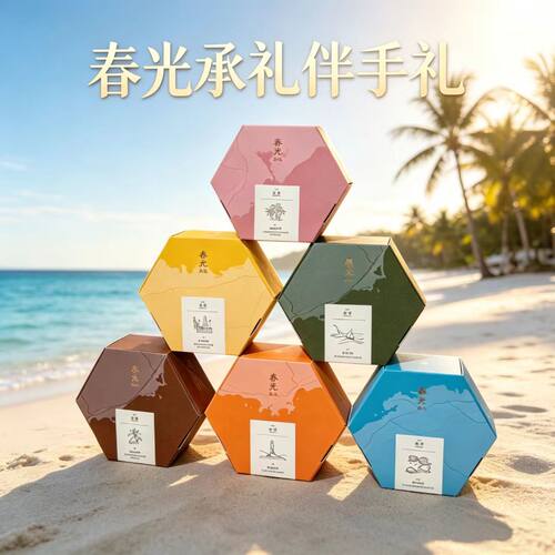 春光承礼太妃糖斑斓凤梨海盐咖啡菠萝蜜椰子太妃糖海南特产伴手礼