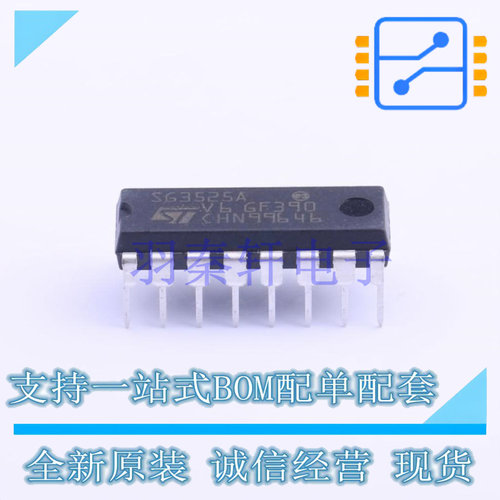 AC-DC控制器和稳压器 SG3525AN DIP-16 ST 全新原装进口
