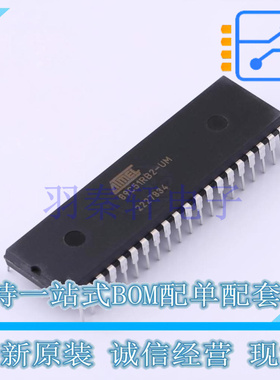 单片机(MCU/MPU/SOC) AT89C51RB2-3CSUM PDIL-40 MIC 全新原装进