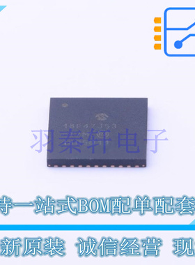单片机(MCU/MPU/SOC) PIC18F47J53-I/ML QFN-44-EP(8x8) MIC 全新