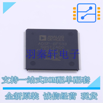 数字信号处理器(DSP/DSC) ADSP-BF533SBSTZ400 LQFP-176(24x24) A