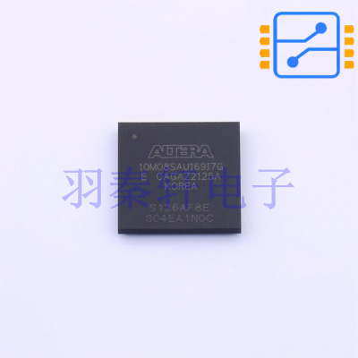 10M08SAU169I7G UBGA-169 现场可编程门阵列 2.85V ~ 3.465V
