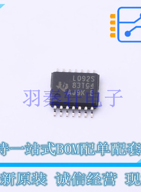 单片机(MCU/MPU/SOC) MSP430L092SPWR TSSOP-14 TI 全新原装进口