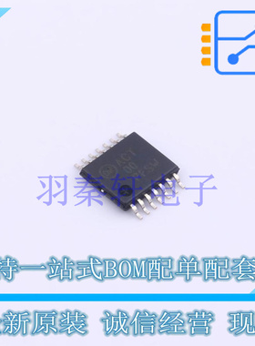 逻辑门 74ACT00MTCX TSSOP-14 ON 全新原装进口